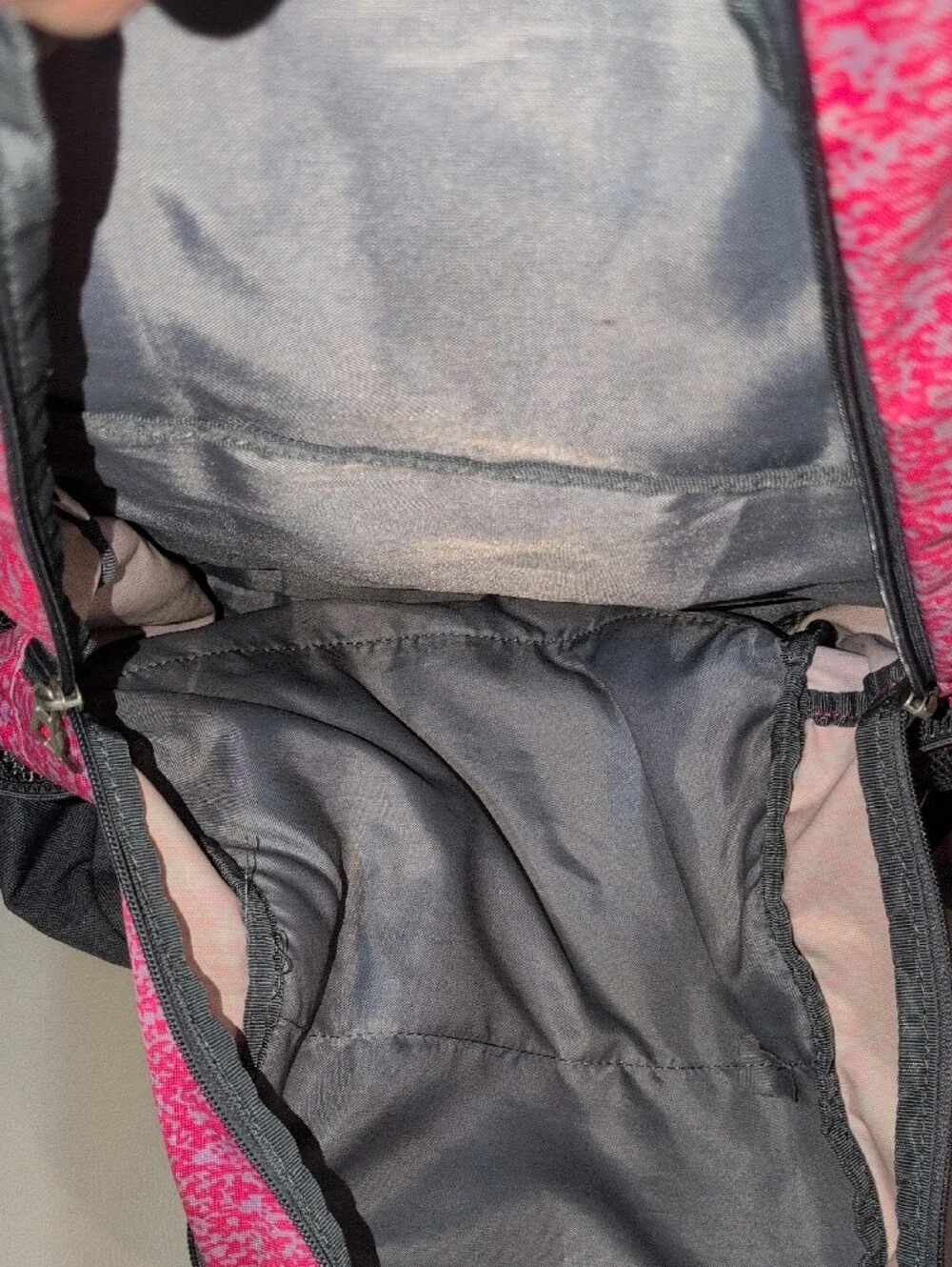 adidas Pink and Black Patterned Women's Backpack - Picture 13 of 16